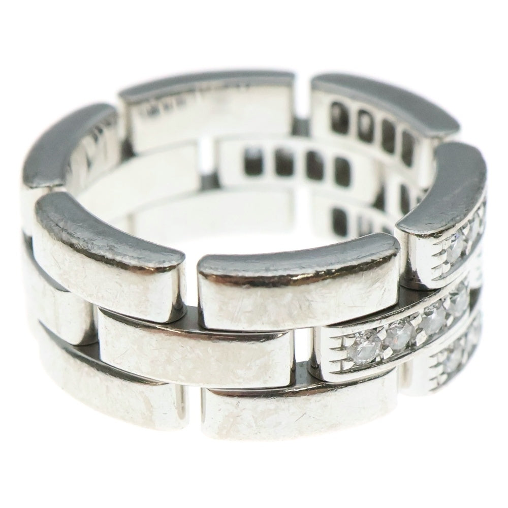 Cartier(カルティエ) マイヨンパンテール パヴェダイヤ リング 750WG ホワイトゴールド 指輪 #48 ジュエリー