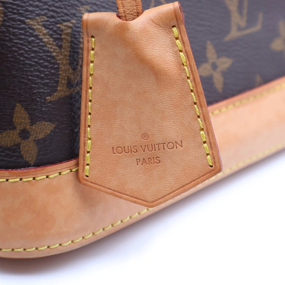 LOUIS VUITTON(ルイヴィトン) アルマBB モノグラム PVC レザー ハンドバッグ ゴールド金具 ブラウン M53152