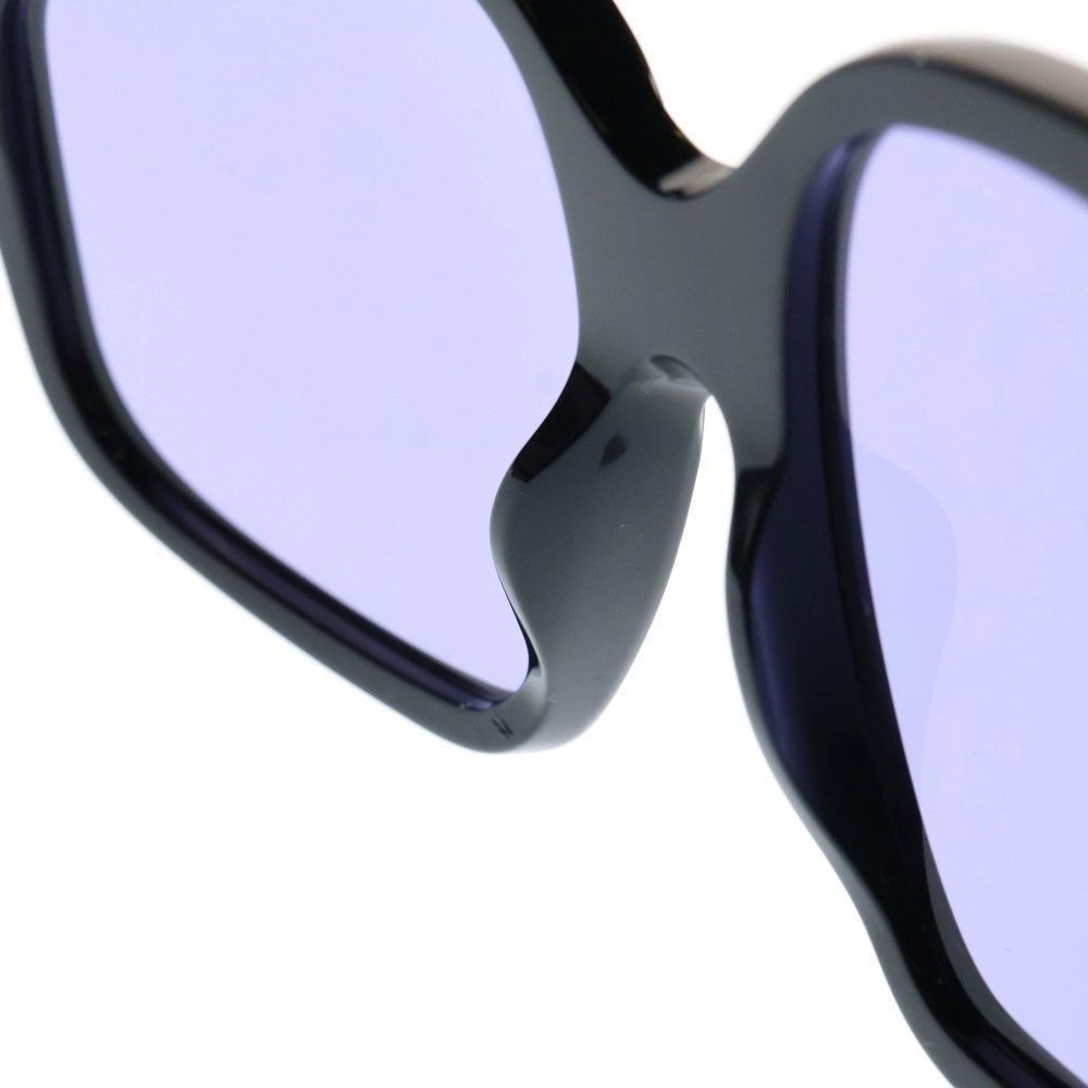 miumiu(ミュウミュウ) サングラス メガネ ブラックフレーム パープルレンズ ゴールド金具 A07SF-13-16K01O