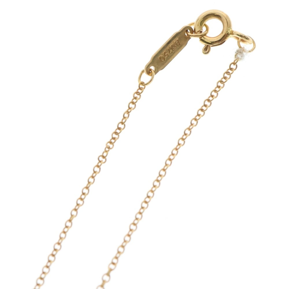 TIFFANY&Co(ティファニー) オーバルキー ネックレス ペンダント ゴールド チェーン K18 3.0g