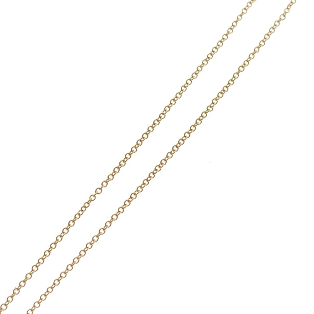 TIFFANY&Co(ティファニー) オーバルキー ネックレス ペンダント ゴールド チェーン K18 3.0g