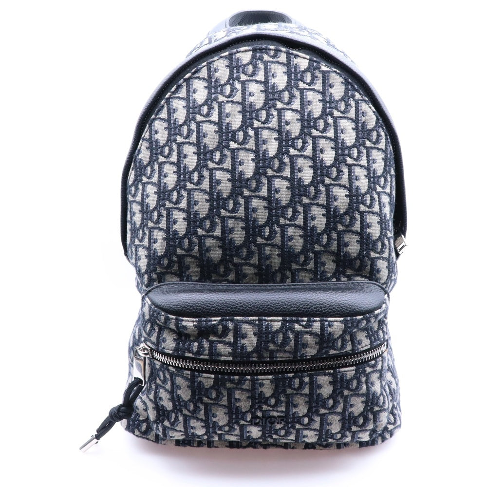 Christian Dior(クリスチャンディオール) オブリーク リュック バックパック グレー キャンバス
