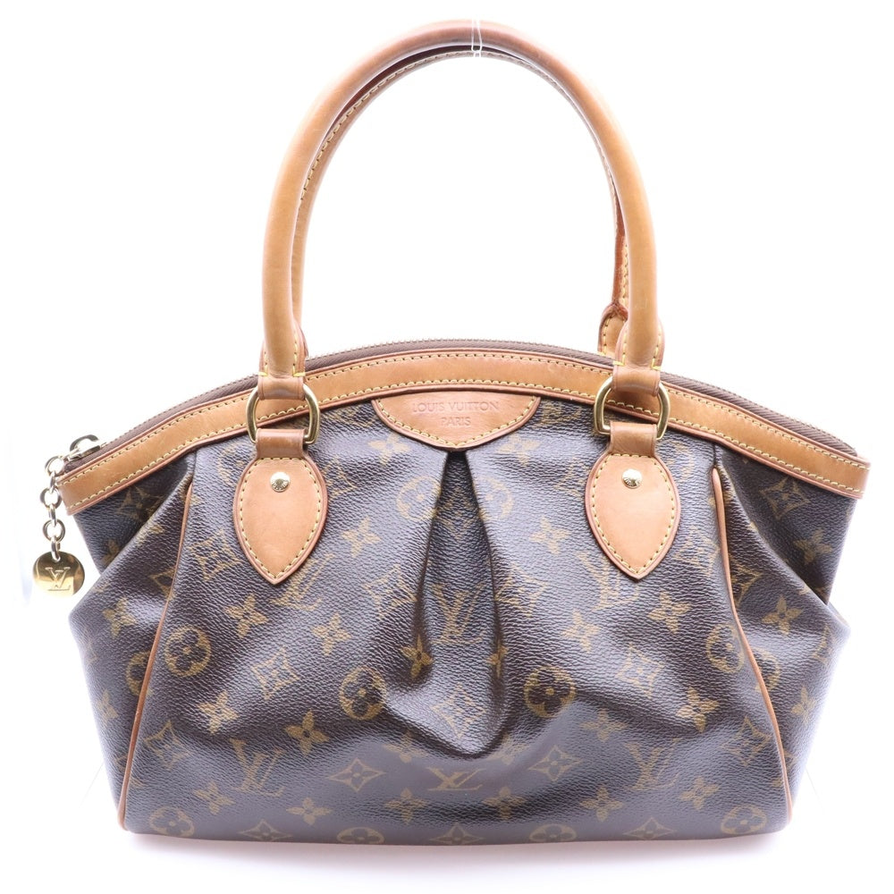 LOUIS VUITTON(ルイヴィトン) ティヴォリPM ハンドバッグ モノグラム ブラウン ゴールド金具 レザー M40143
