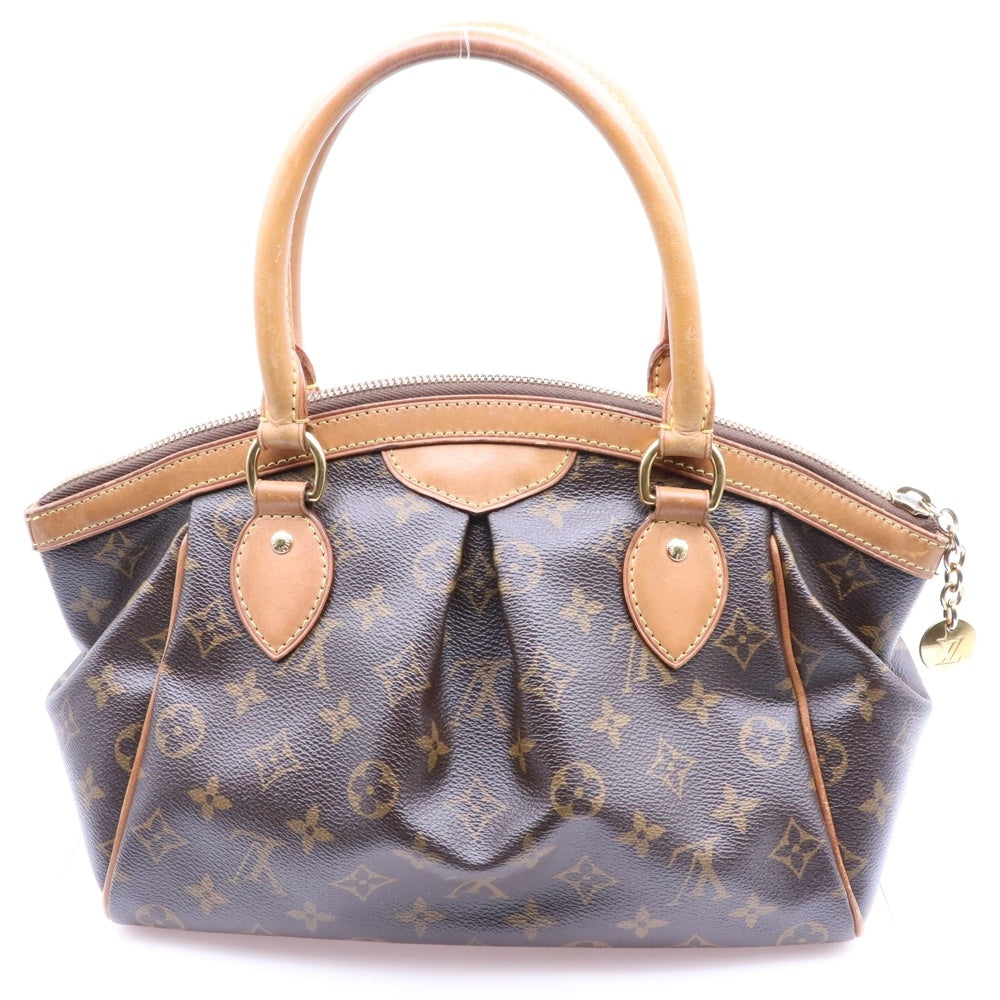 LOUIS VUITTON(ルイヴィトン) ティヴォリPM ハンドバッグ モノグラム ブラウン ゴールド金具 レザー M40143
