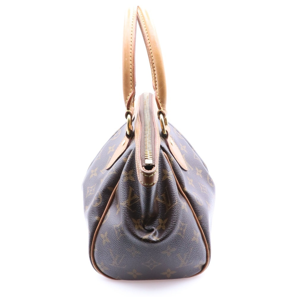 LOUIS VUITTON(ルイヴィトン) ティヴォリPM ハンドバッグ モノグラム ブラウン ゴールド金具 レザー M40143