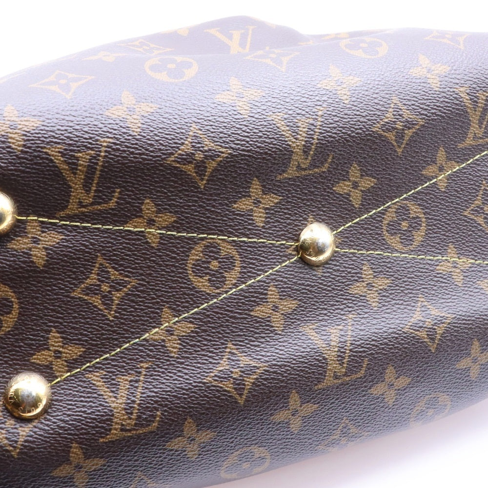 LOUIS VUITTON(ルイヴィトン) ティヴォリPM ハンドバッグ モノグラム ブラウン ゴールド金具 レザー M40143