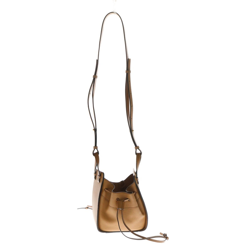 LOEWE(ロエベ) ハンモックミニバッグ ショルダーバッグ ブラウン レザー ゴールド金具