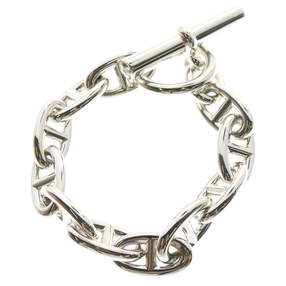 HERMES(エルメス) Chaine d'Ancre GM シェーヌダンクル GM 11コマ チェーンブレスレット シルバー