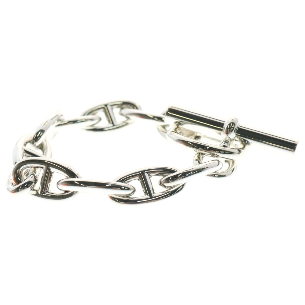 HERMES(エルメス) Chaine d'Ancre GM シェーヌダンクル GM 11コマ チェーンブレスレット シルバー