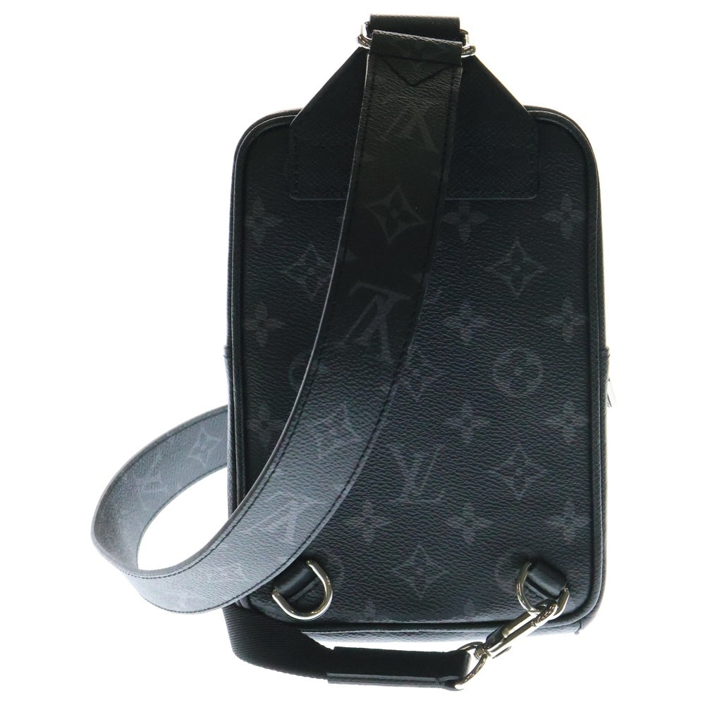 LOUIS VUITTON(ルイヴィトン) モノグラム・エクリプス タイガ アウトドアスリリングバッグ ウエストバッグ ボディバッグ ブラック シルバー金具 PVC M30741