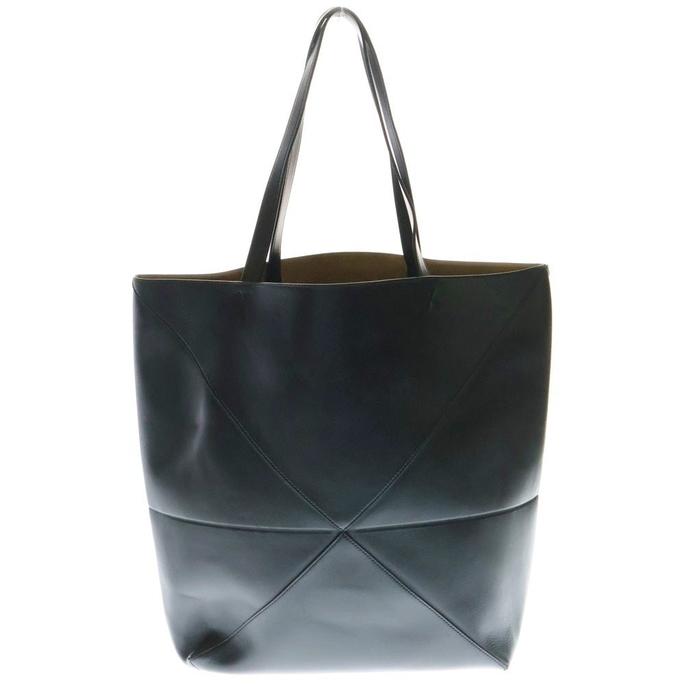 LOEWE(ロエベ) パズルフォルド ロゴ レザートートバッグ ブラック レディース
