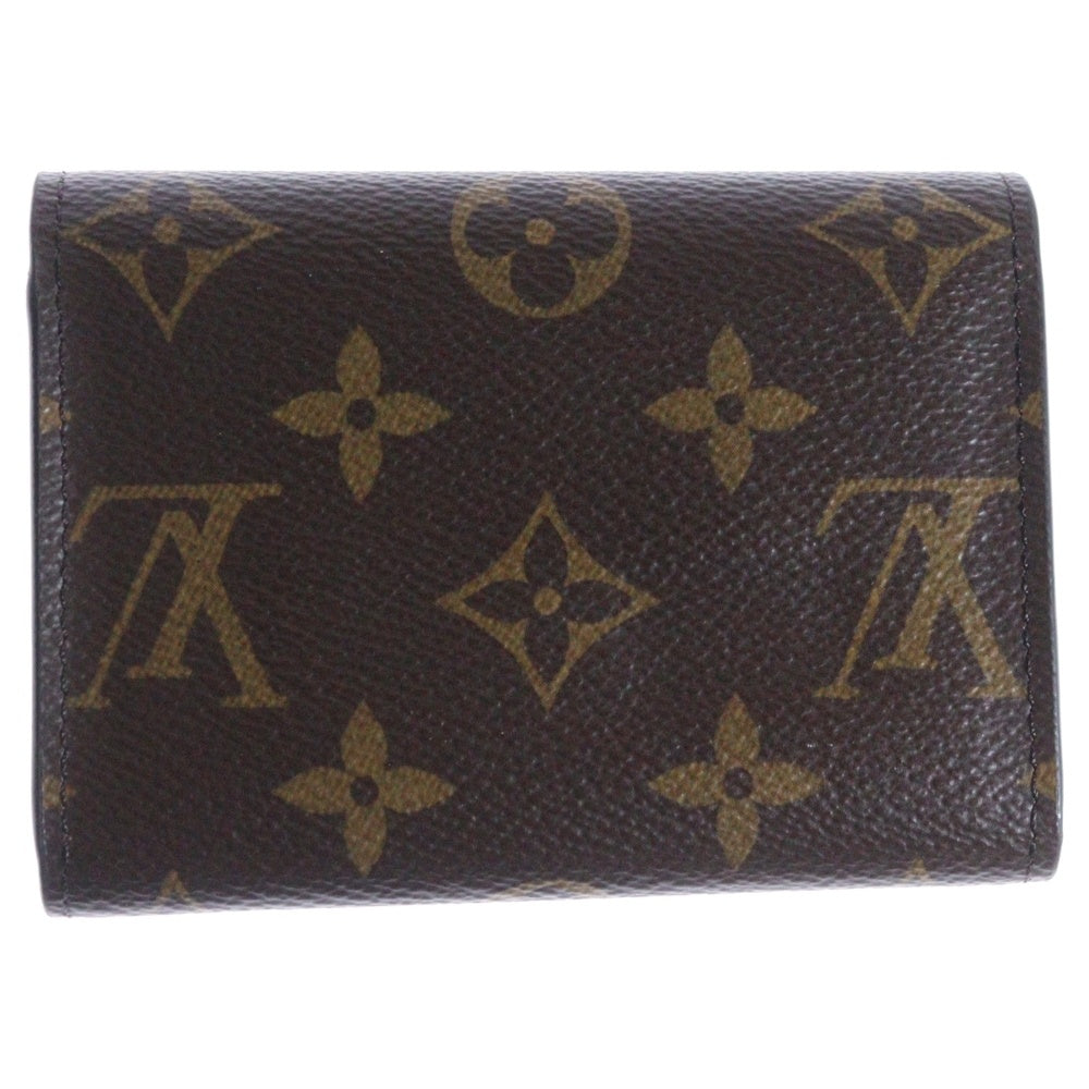 LOUIS VUITTON(ルイヴィトン) モノグラム ポルトモネロザリ フューシャ コインケース 財布 小物入れ ブラウン×ピンク PVC ゴールド金具 M41939