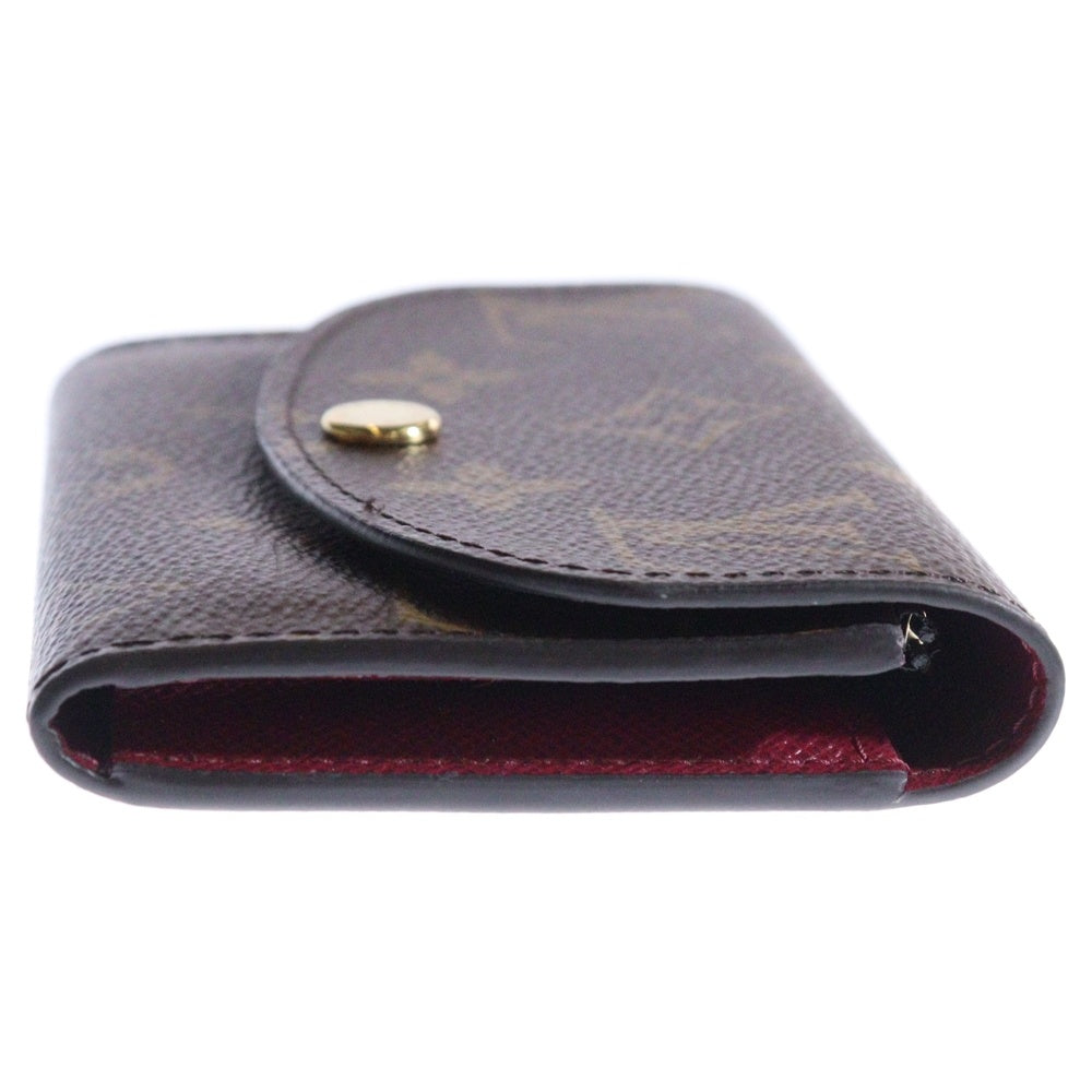 LOUIS VUITTON(ルイヴィトン) モノグラム ポルトモネロザリ フューシャ コインケース 財布 小物入れ ブラウン×ピンク PVC ゴールド金具 M41939
