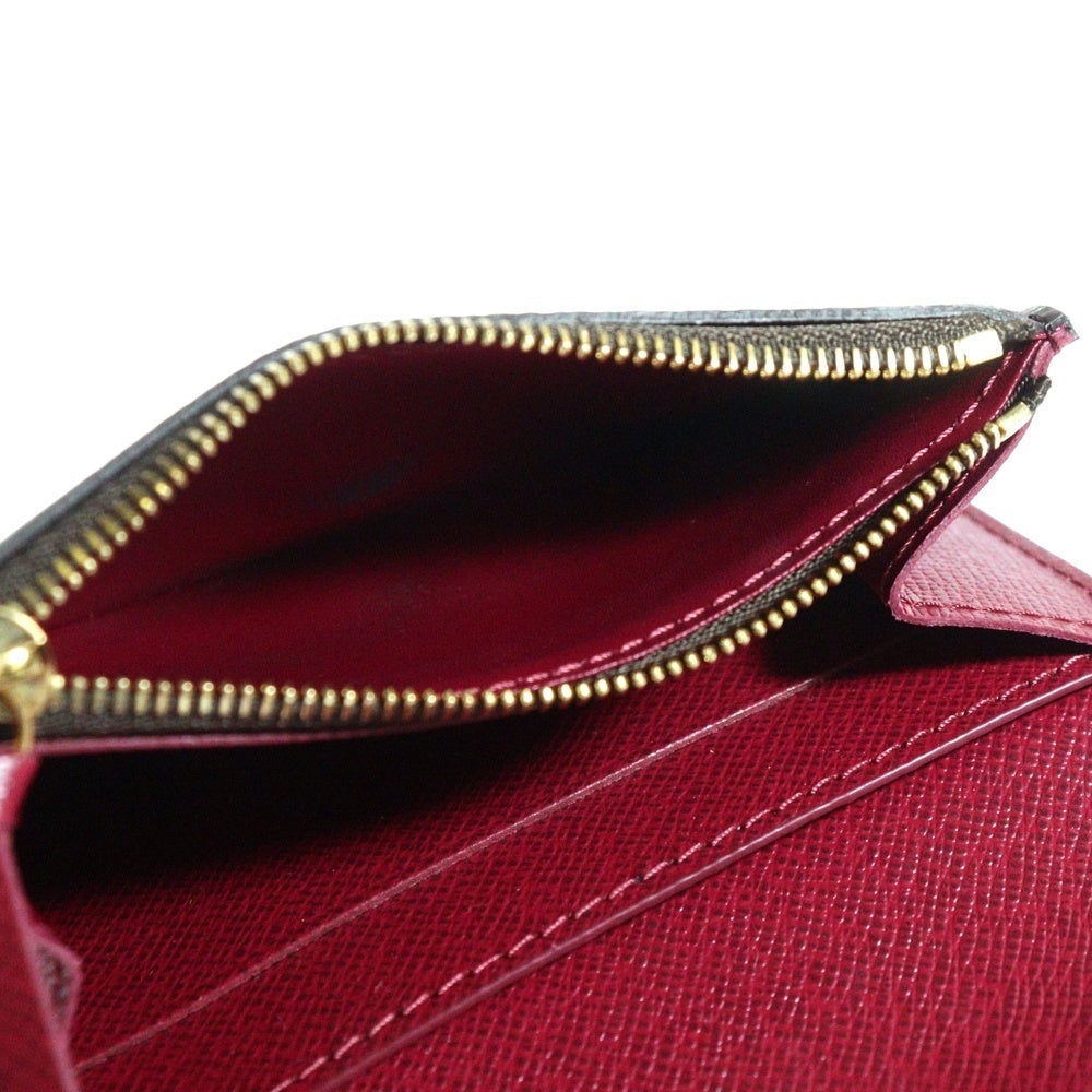 LOUIS VUITTON(ルイヴィトン) モノグラム ポルトモネロザリ フューシャ コインケース 財布 小物入れ ブラウン×ピンク PVC ゴールド金具 M41939