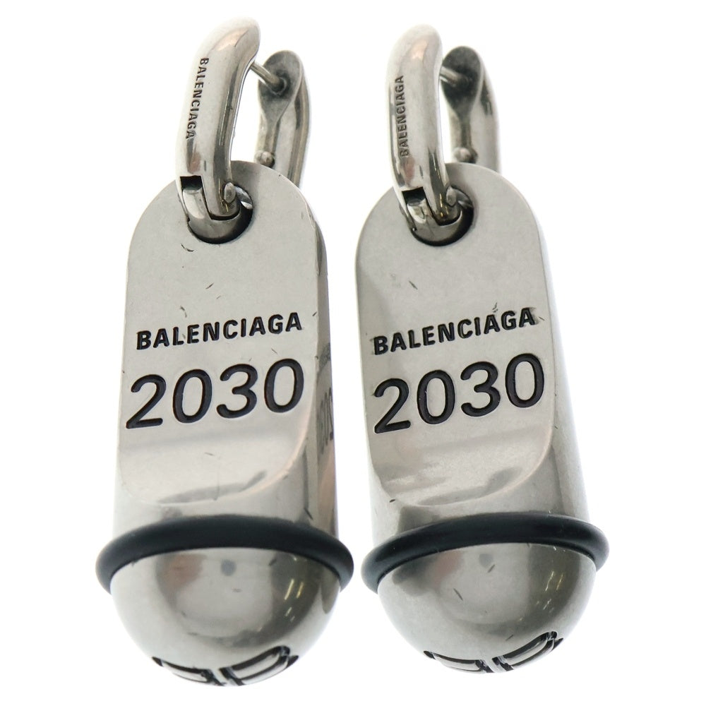 BALENCIAGA(バレンシアガ) ホテル2030 ピアス イヤーアクセサリー シルバー