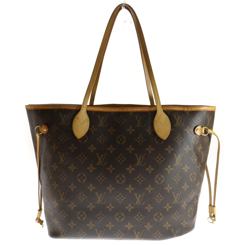 LOUIS VUITTON(ルイヴィトン) モノグラム ネヴァーフルMM トートバッグ ハンドバッグ ブラウン ゴールド金具 レザー×PVC M40156