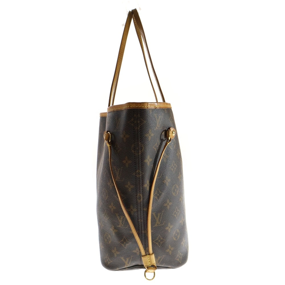 LOUIS VUITTON(ルイヴィトン) モノグラム ネヴァーフルMM トートバッグ ハンドバッグ ブラウン ゴールド金具 レザー×PVC M40156