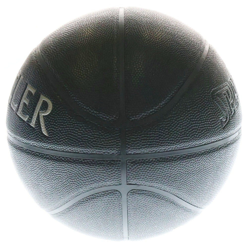 MONCLER(モンクレール) ×SPALDING スポルディング ロゴ バスケットボール ブラック 7号