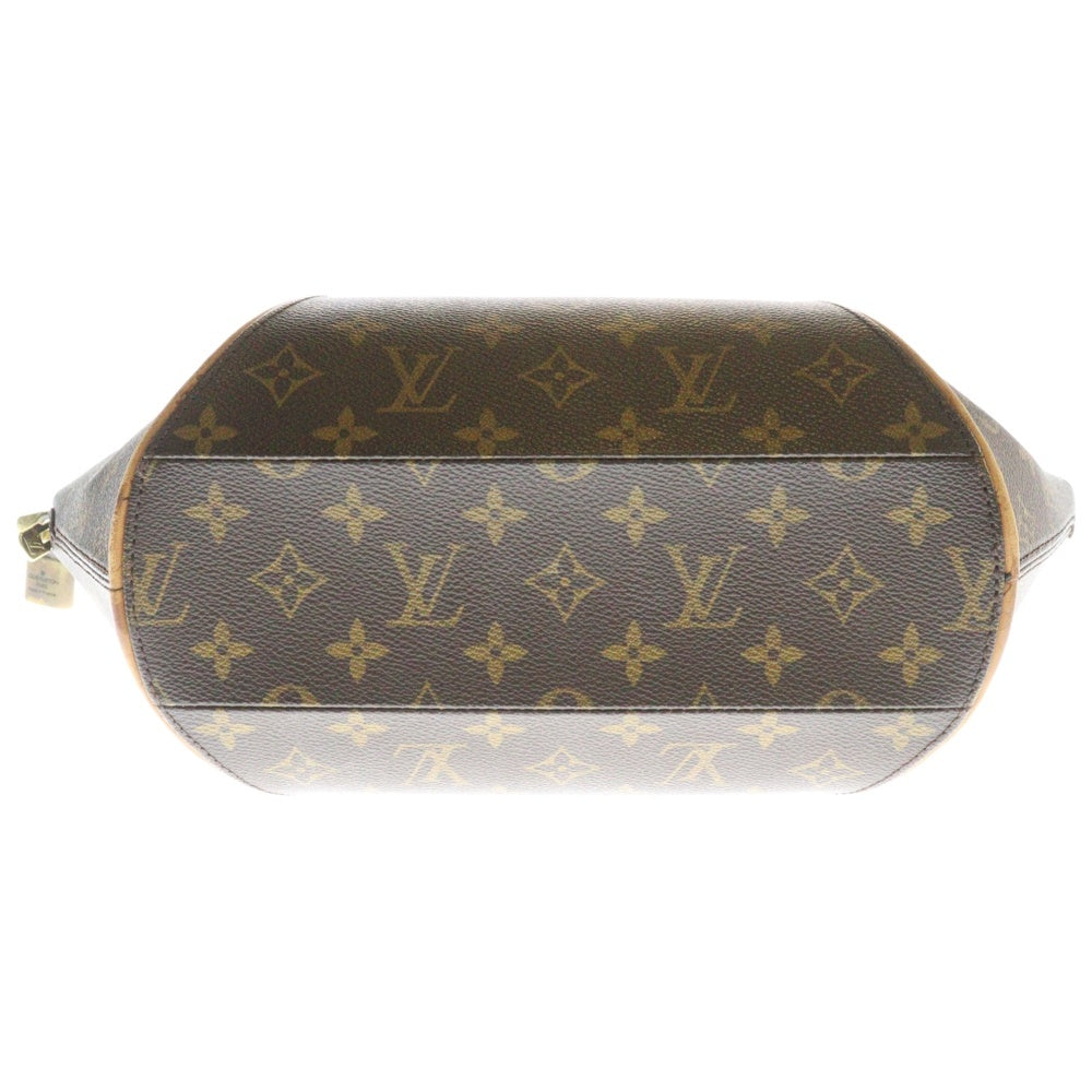 LOUIS VUITTON(ルイヴィトン) モノグラム エリプスPM ハンドバッグ ブラウン ゴールド金具 レザー×PVC M51127