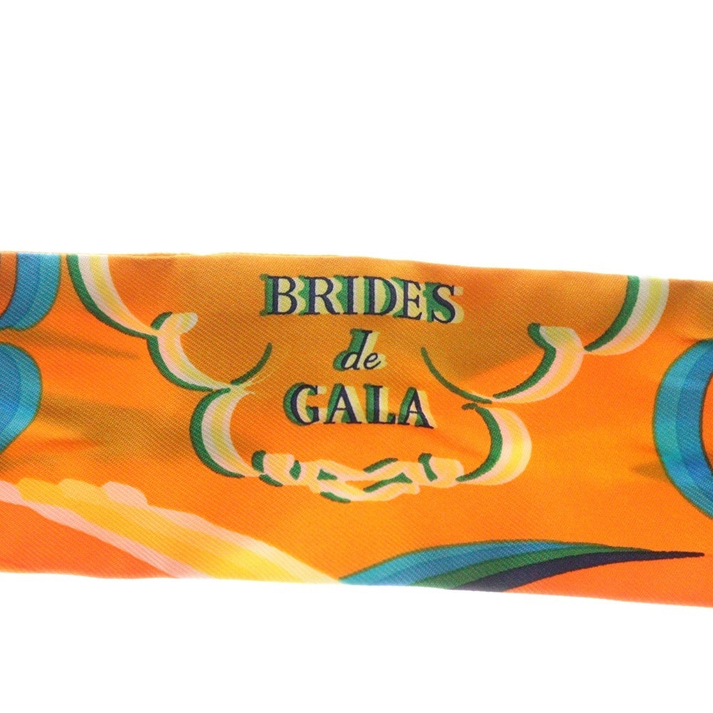 HERMES(エルメス) ツイリー Brides de Gala ブリッド・ドゥ・ガラ シャドー マルチカラー シルク スカーフ