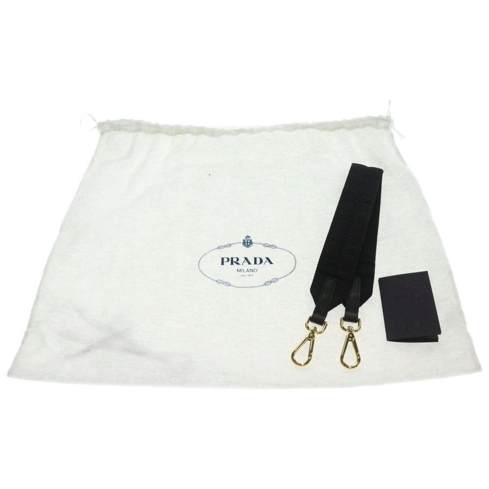 PRADA(プラダ) エクスプローラ ミディアム ショルダーバッグ ブラック ナイロン 1BD394