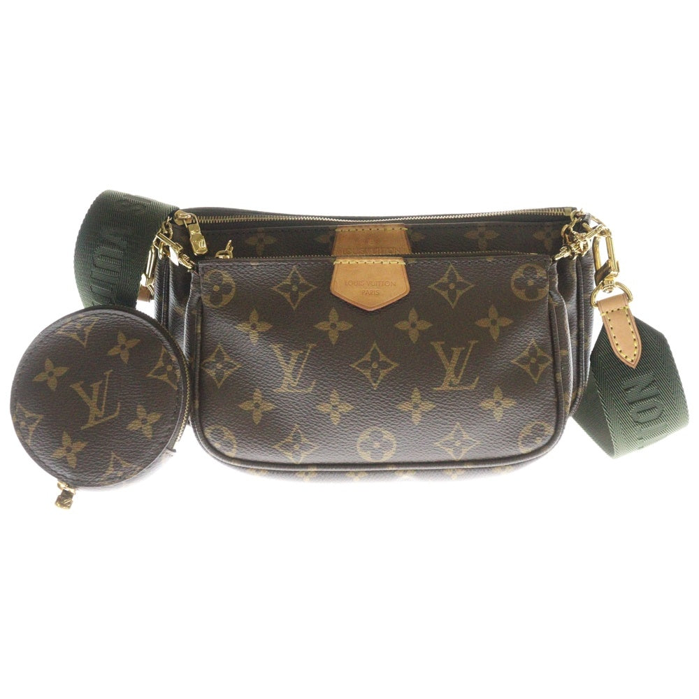 LOUIS VUITTON(ルイヴィトン) モノグラム ミュルティポシェットアクセソワール ブラウン PVC M44813 ショルダーバッグ