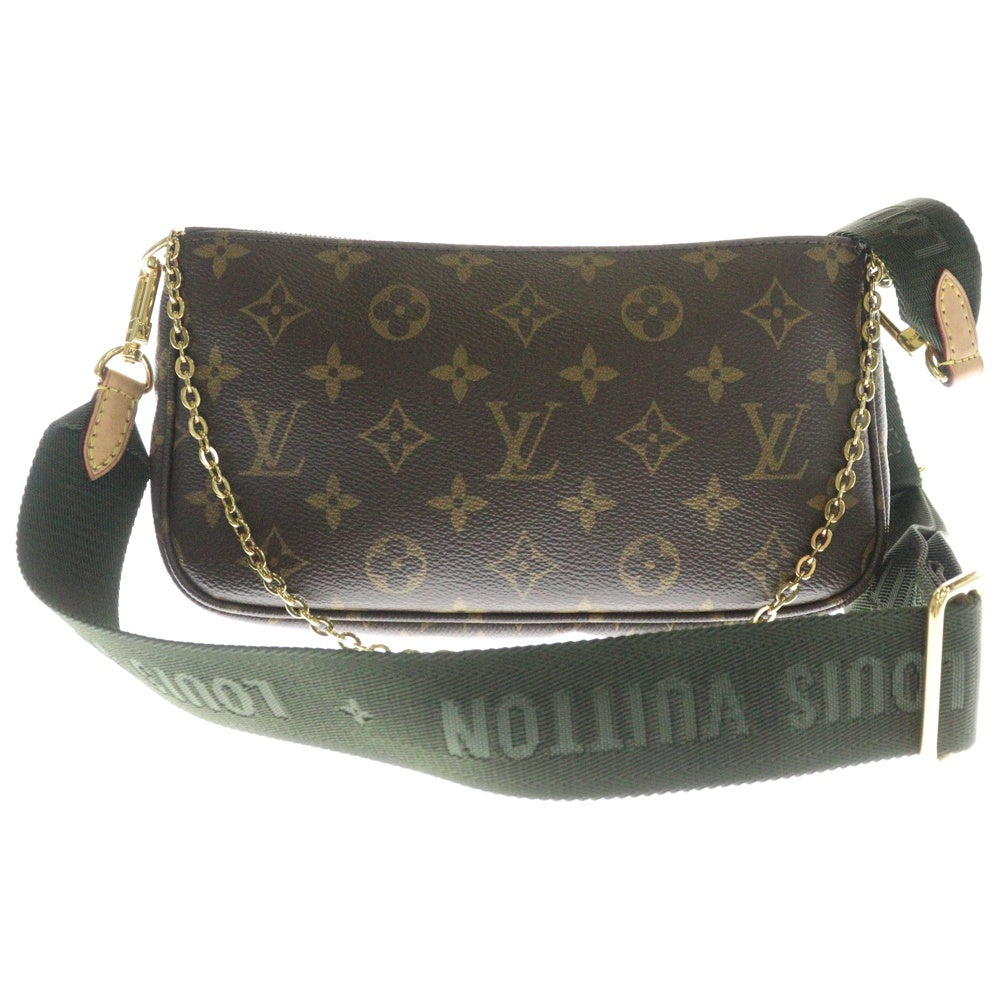 LOUIS VUITTON(ルイヴィトン) モノグラム ミュルティポシェットアクセソワール ブラウン PVC M44813 ショルダーバッグ