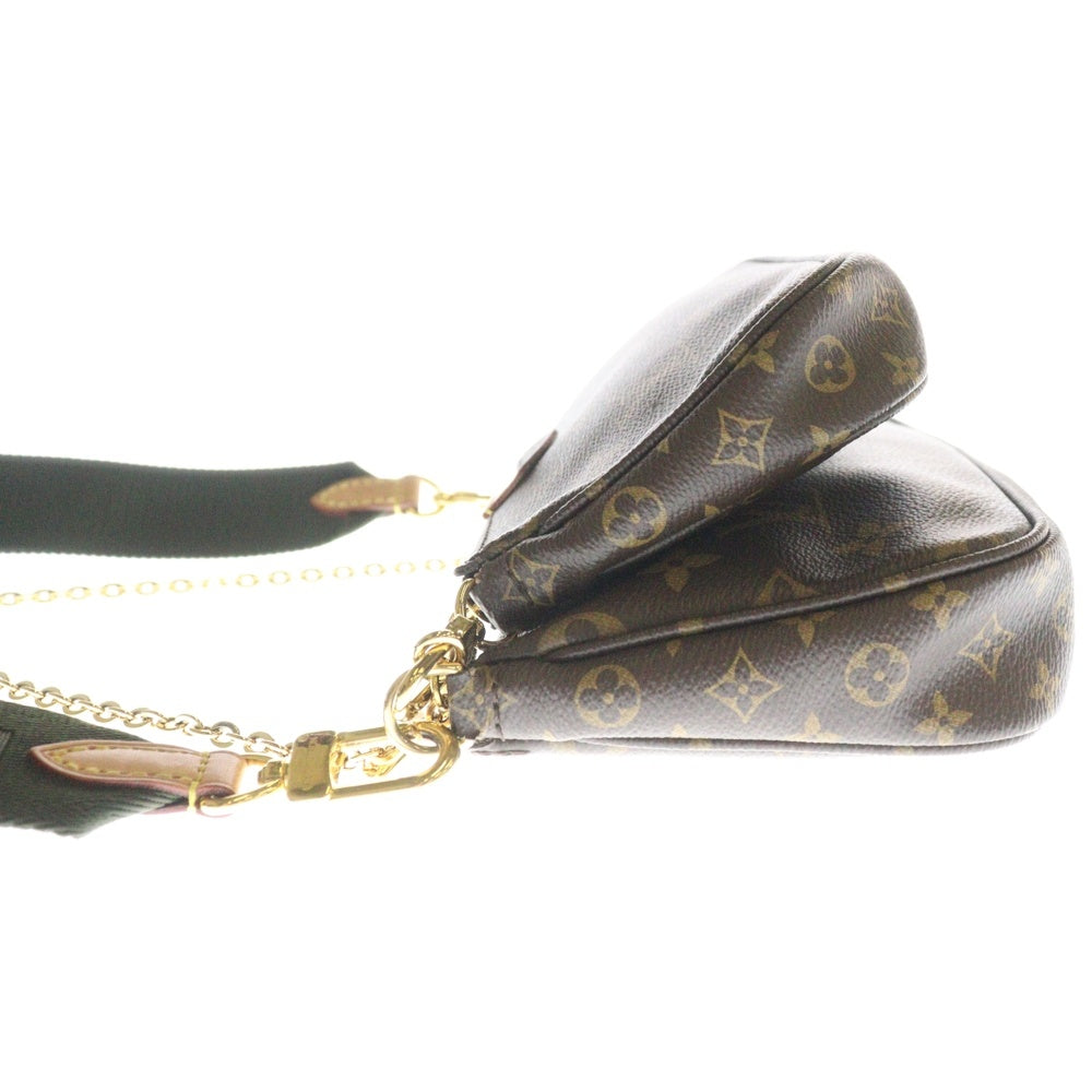 LOUIS VUITTON(ルイヴィトン) モノグラム ミュルティポシェットアクセソワール ブラウン PVC M44813 ショルダーバッグ