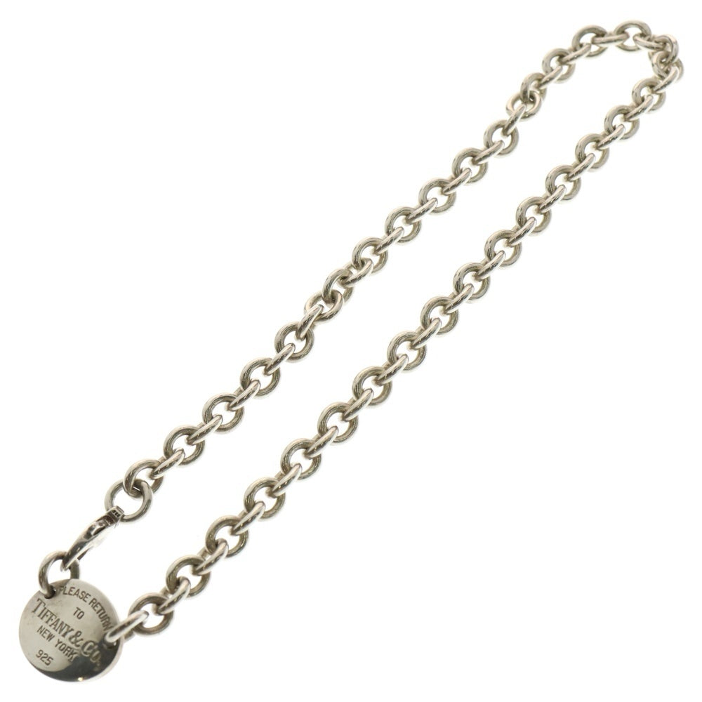 TIFFANY & Co.(ティファニー) リターントゥ オーバルタグ チェーン ペンダント ネックレス シルバー