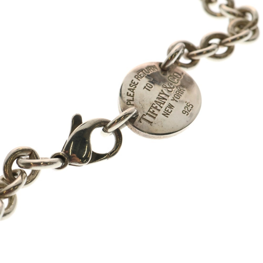 TIFFANY & Co.(ティファニー) リターントゥ オーバルタグ チェーン ペンダント ネックレス シルバー