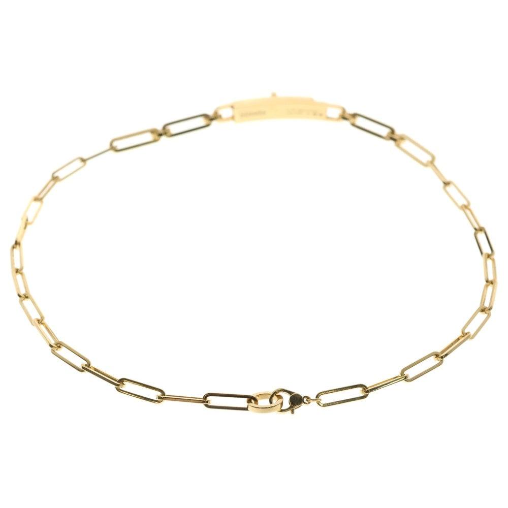 HERMES(エルメス) ケリーチェーン ダイヤブレスレット PM ダブルチョーカー Au750 K18 PG ピンクゴールド