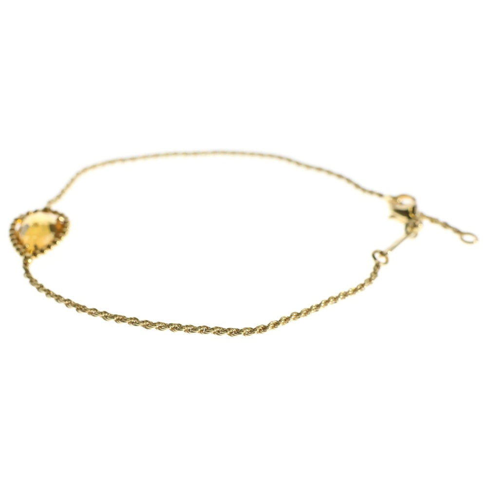 BOUCHERON(ブシュロン) セルパン ボエム シリトン スモール ドロップモチーフ チェーンブレスレット K18YG ゴールド レディース