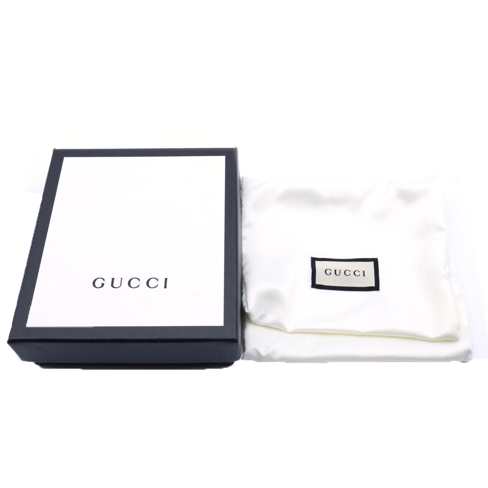 GUCCI(グッチ) GGスプリーム シェリーライン 2つ折り財布 コンパクトウォレット ベージュ PVC 408826