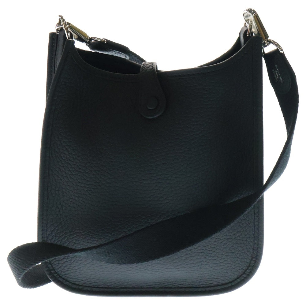 HERMES(エルメス) エブリンTPM ブラック トリヨンクレマンス K刻印 シルバー金具 ショルダーバッグ