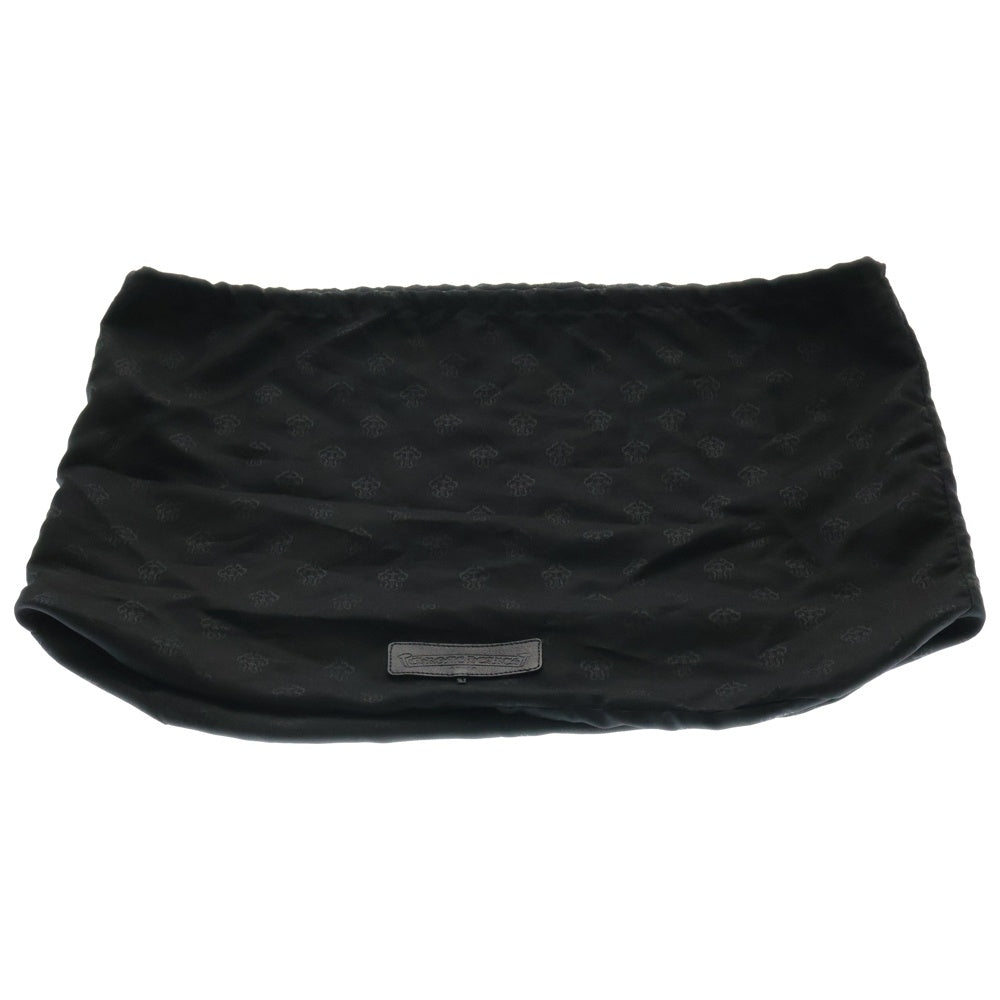 CHROME HEARTS(クロムハーツ) BAG MAIL BS FLUER メールバッグ BSフレア装飾レザーショルダーバッグ メッセンジャーバッグ ブラウン