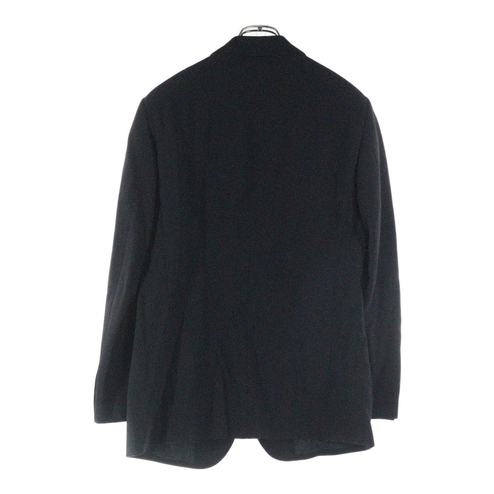 GIORGIO ARMANI(ジョルジオアルマーニ) BORGO 21 セットアップスーツ ウール 1B テーラードジャケット ノータックスラックスパンツ ブラック 770140