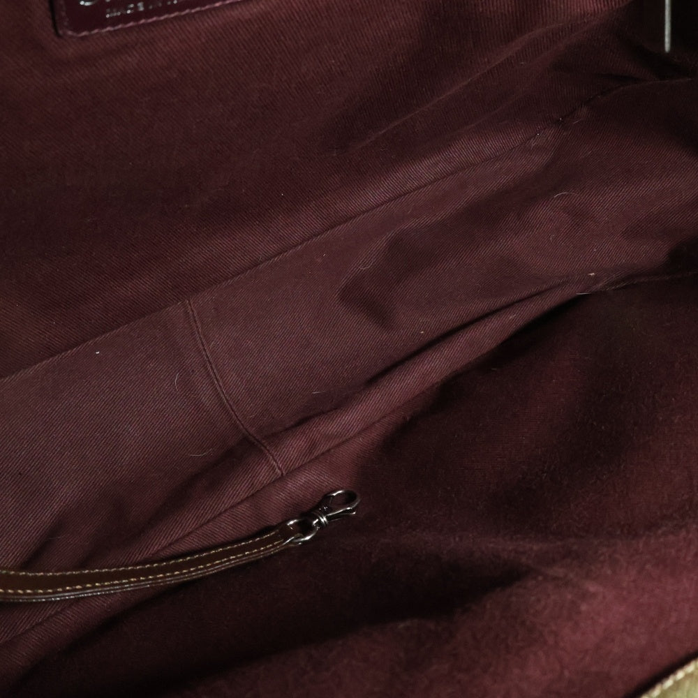 CHANEL(シャネル) ココマーク グラフィティ エンブロイダリー 20番台 ペイント加工キャンバスメッセンジャーバッグ ショルダーバッグ カーキ