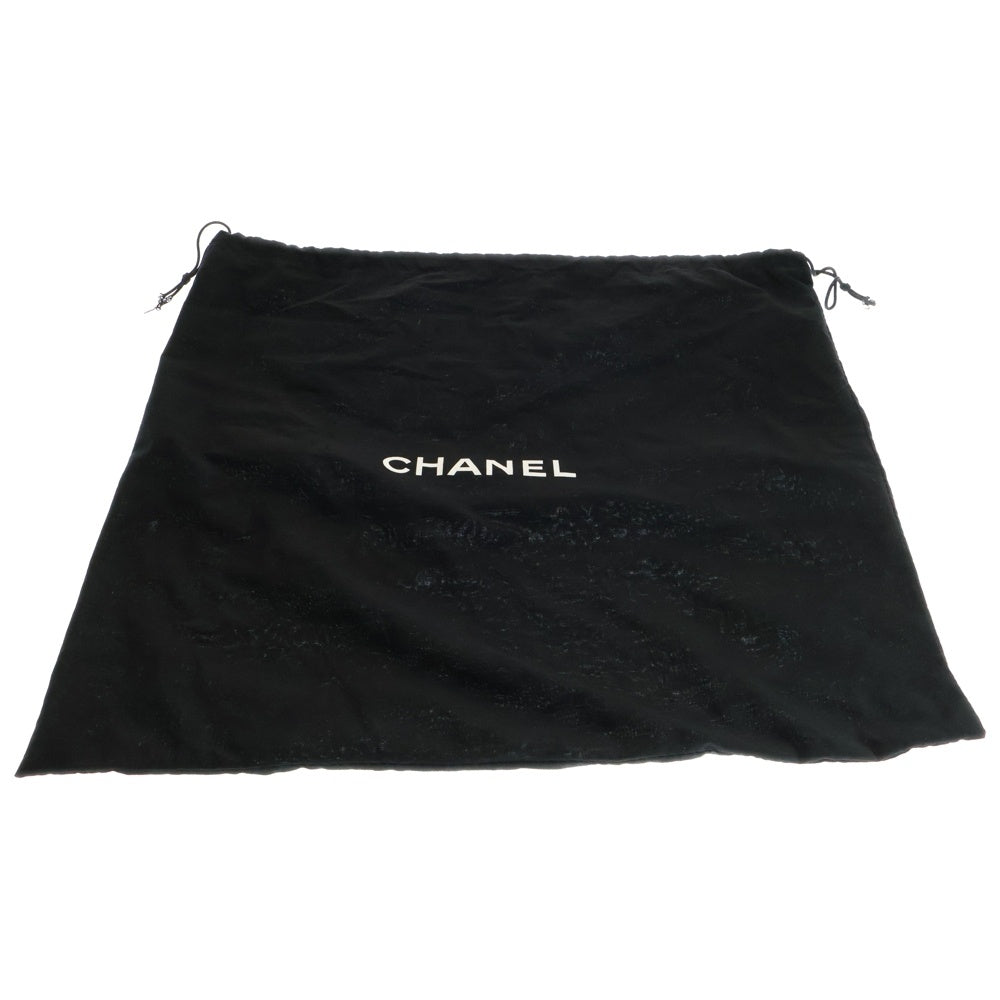 CHANEL(シャネル) ココマーク グラフィティ エンブロイダリー 20番台 ペイント加工キャンバスメッセンジャーバッグ ショルダーバッグ カーキ