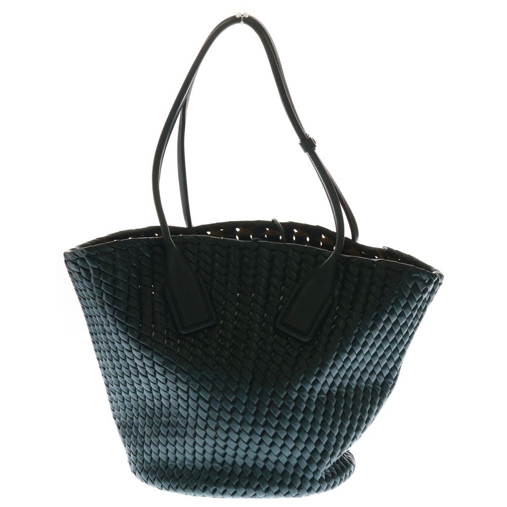 BOTTEGA VENETA(ボッテガヴェネタ) トートバッグ ハンドバッグ グリーン レザー