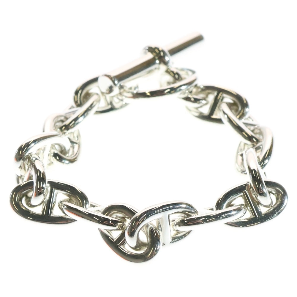 HERMES(エルメス) Chaine d'Ancre MM シェーヌダンクルMM 15コマ チェーンブレスレット シルバー