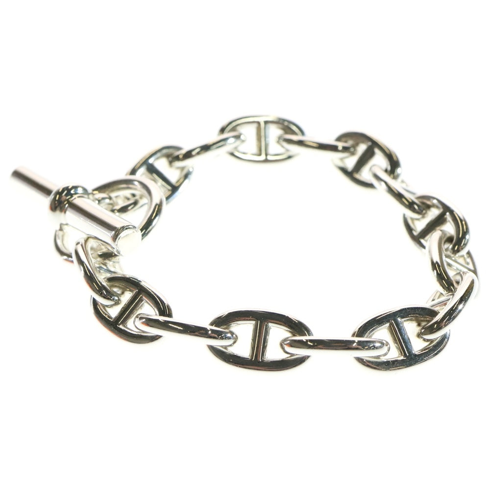 HERMES(エルメス) Chaine d'Ancre MM シェーヌダンクルMM 15コマ チェーンブレスレット シルバー