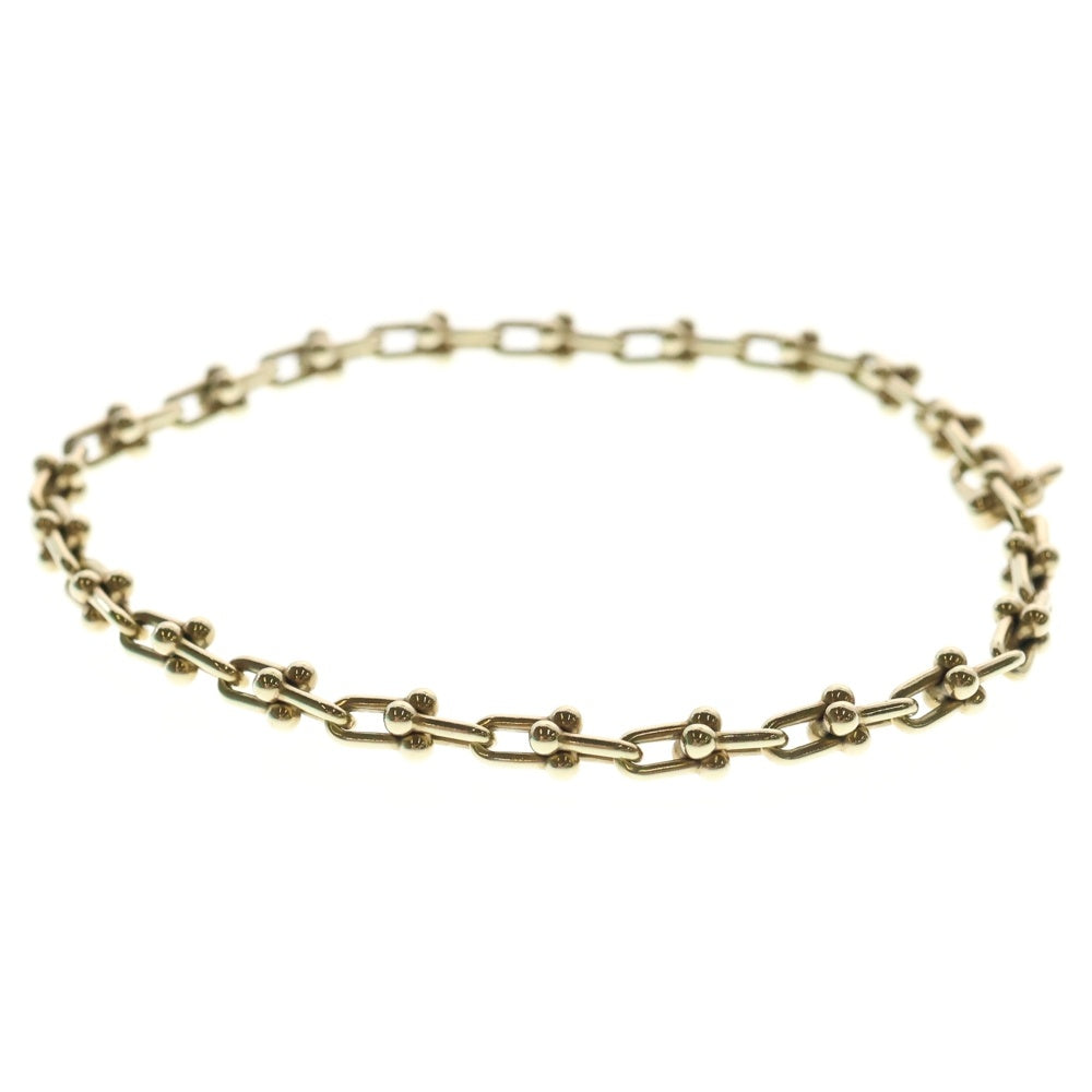 TIFFANY&Co(ティファニー) ハードウェア マイクロリンク ブレスレット K18 Au750 YG イエローゴールド