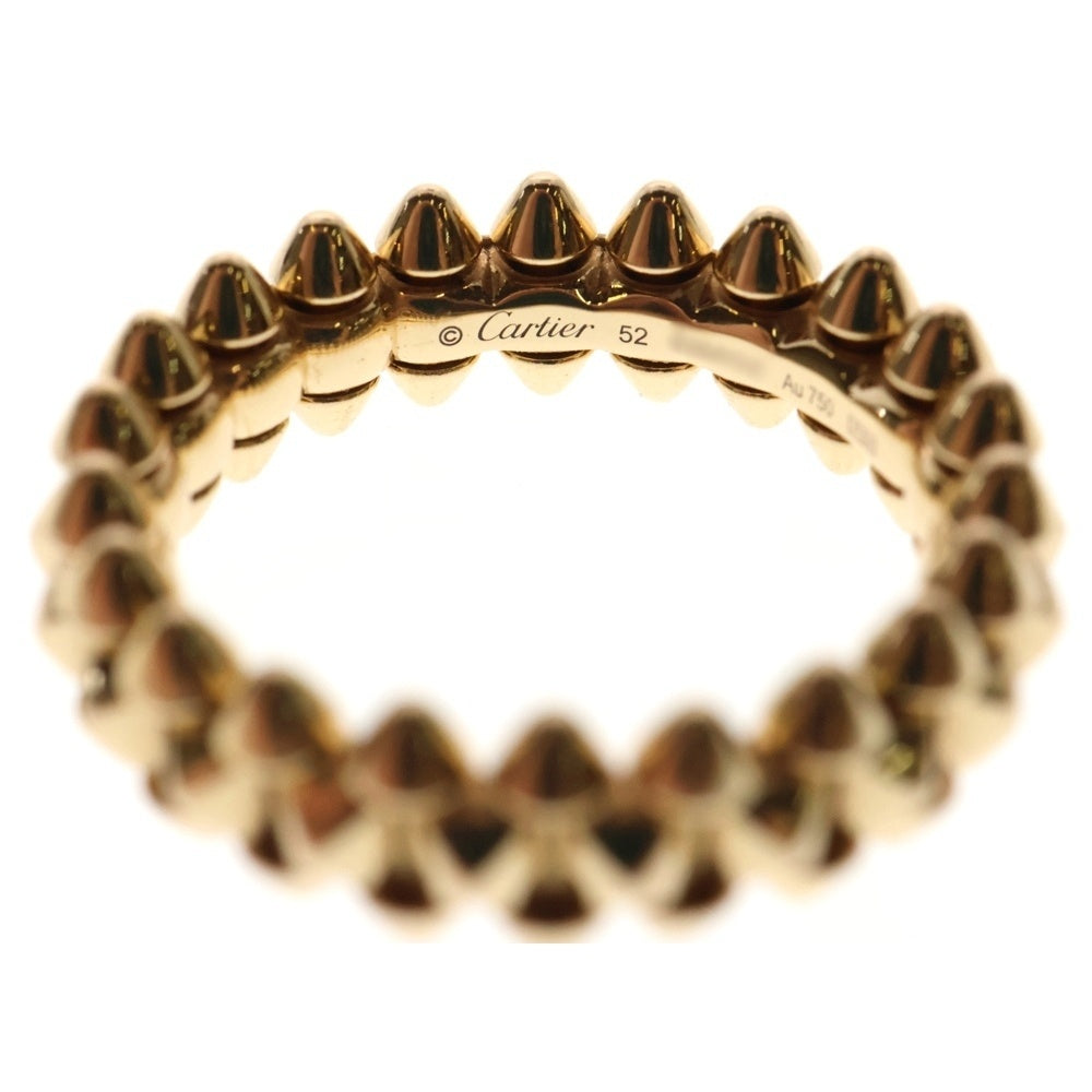 Cartier(カルティエ) クラッシュ ドゥ カルティエ リング Au750 K18 PG ピンクゴールド