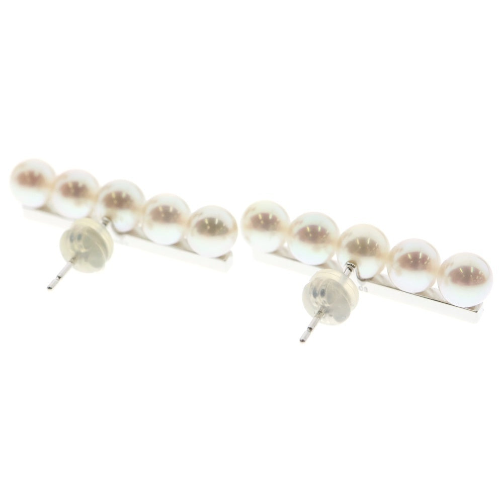 TASAKI(タサキ) バランスプラス パール ダイヤモンド ピアス ホワイトゴールド 750WG E-4464-18KWG ジュエリー アクセサリー