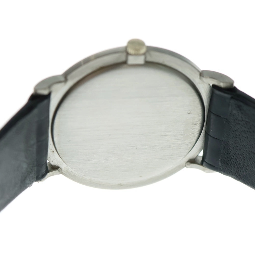 AUDEMARS PIGUET(オーデマ ピゲ) 6650 エクストラ フラット シルバー文字盤 WG×革/手巻き ホワイトゴールド 腕時計