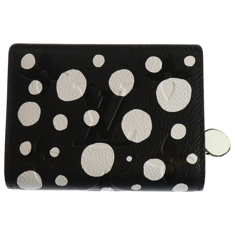 LOUIS VUITTON(ルイヴィトン) モノグラム・アンプラント LV×YK ポルトフォイユ・クレア コンパクトウォレット 二つ折り財布