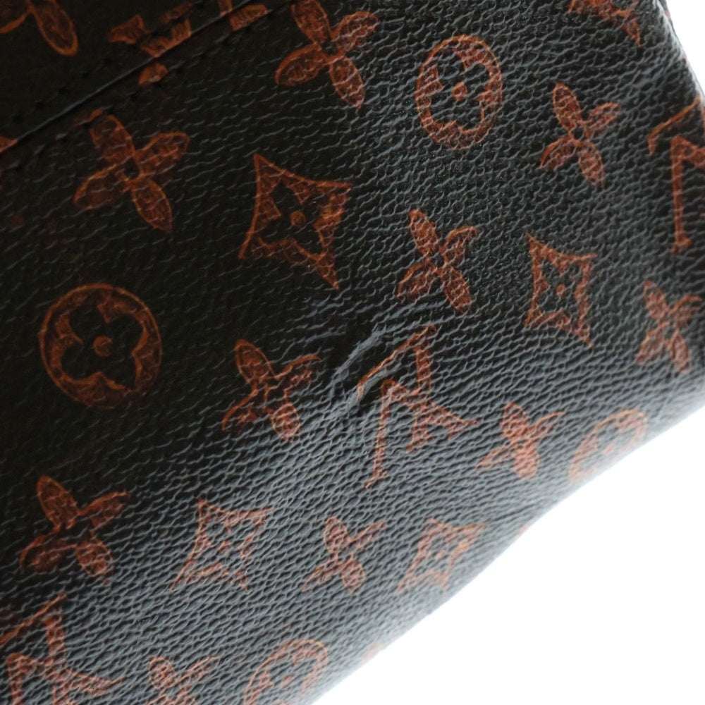 LOUIS VUITTON(ルイヴィトン) モノグラムキャット スピーディバンドリエール30 2WAYレザー ハンドバッグ ショルダーバッグ キャットグラム ブラウン M44401