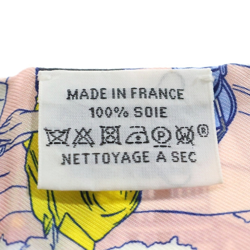 HERMES(エルメス) ツイリー WOW アメコミ スカーフ ピンク系