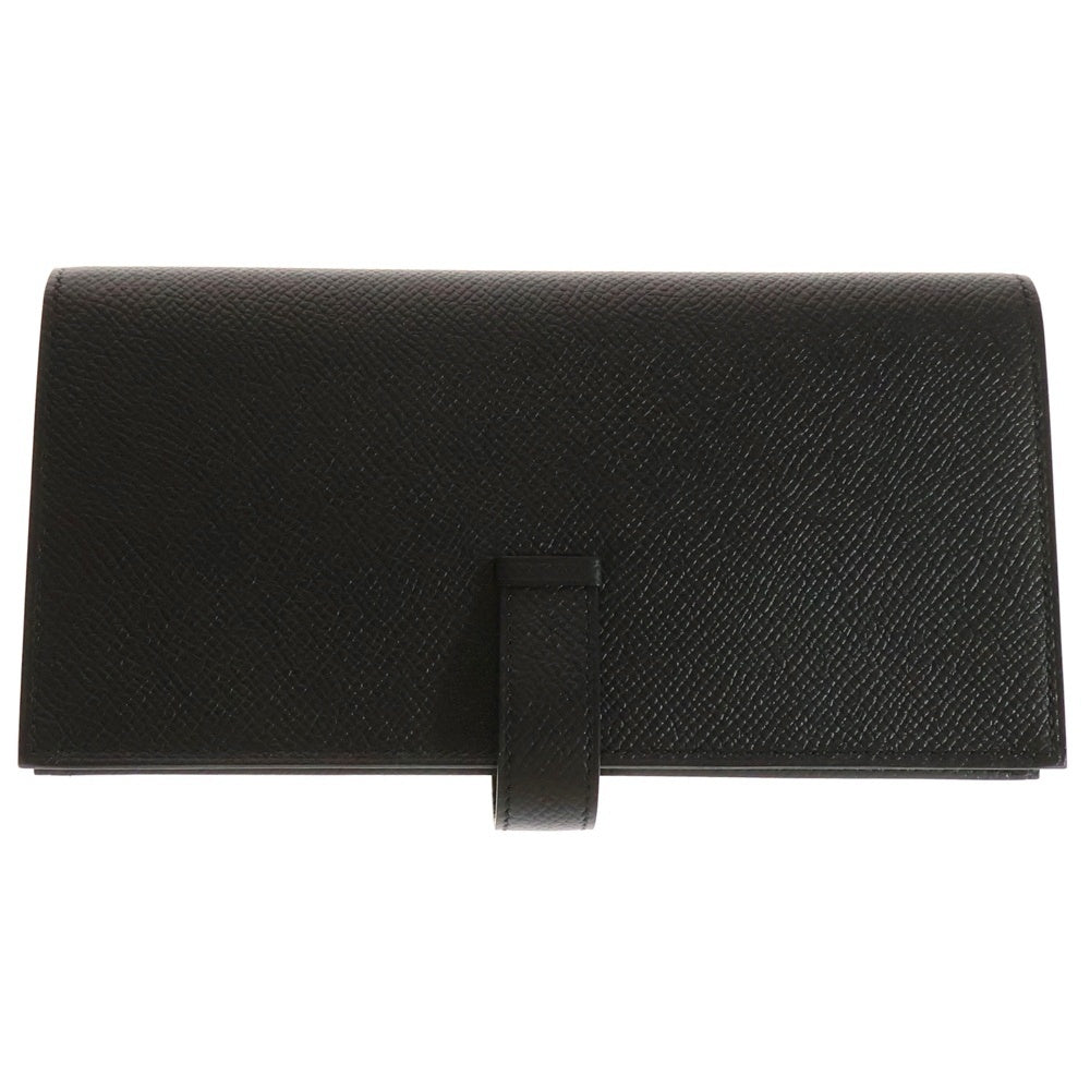 HERMES(エルメス) ベアン スフレ ブラック エプソン ブラック金具 U刻印 財布 コンパクトウォレット レザー