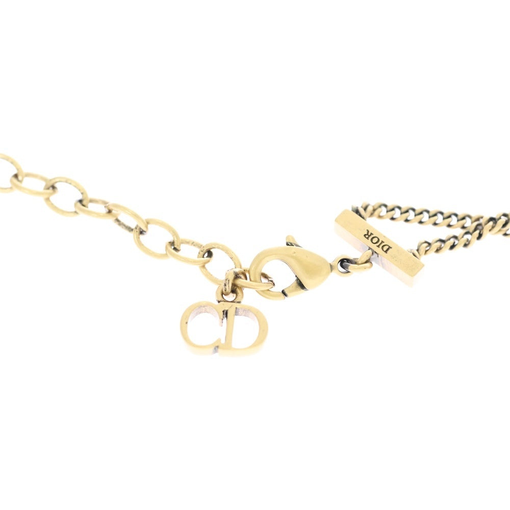 DIOR(ディオール) J'ADIOR 2連 ロゴトップ チョーカー GP ゴールド ネックレス